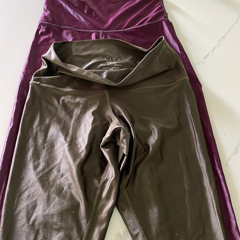 DYI- 2 slate high signature tights